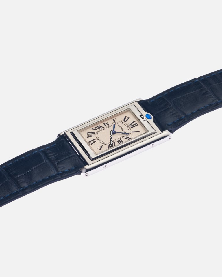 Cartier Tank Mens watch Unisex Manual winding Steel 2390 - gallery