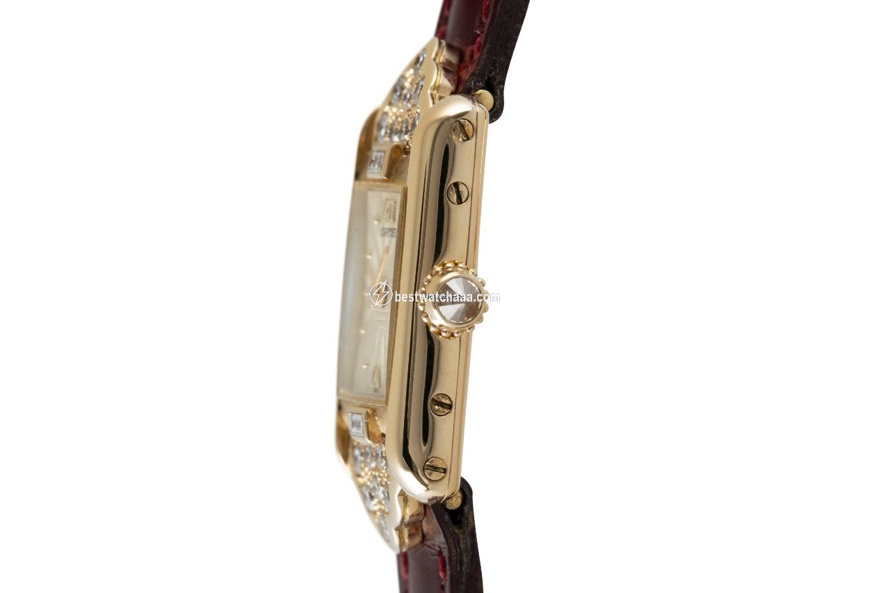 Cartier Tank Womens watch Quartz Yellow gold 1361 - gallery