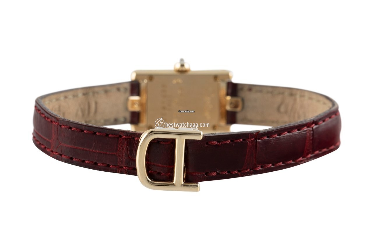 Cartier Tank Womens watch Quartz Yellow gold 1361 - gallery