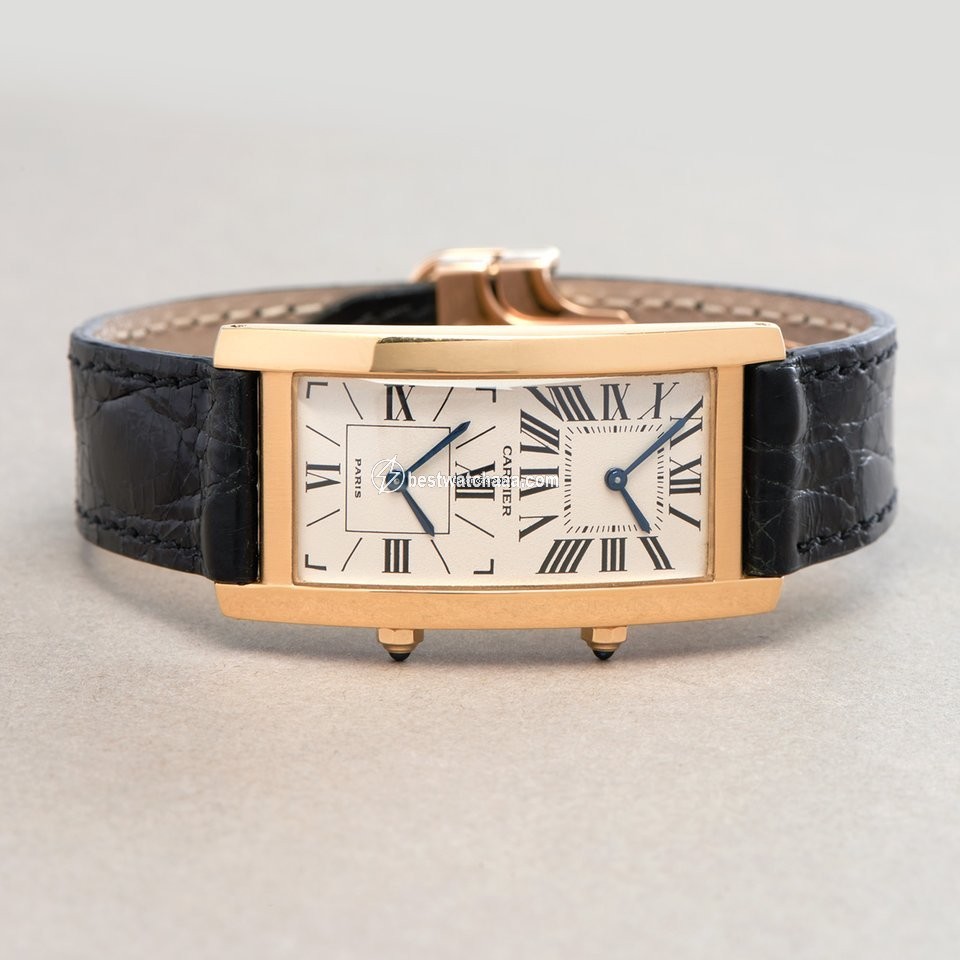 Cartier Tank Mens watch Unisex Quartz Yellow gold 0081 or W1506253 - gallery