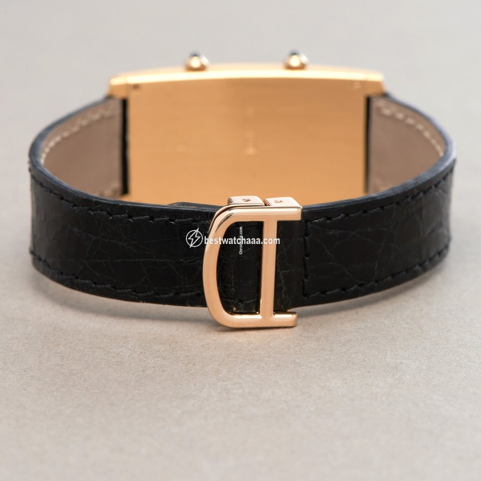 Cartier Tank Mens watch Unisex Quartz Yellow gold 0081 or W1506253 - gallery