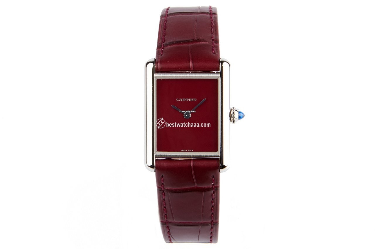 Cartier Tank Mens watch Unisex Quartz Steel WSTA0054 - gallery