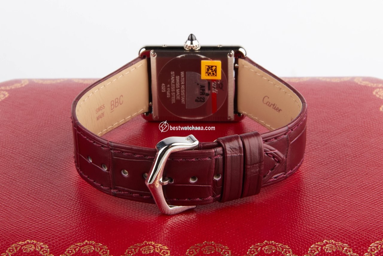 Cartier Tank Mens watch Unisex Quartz Steel WSTA0054 - gallery