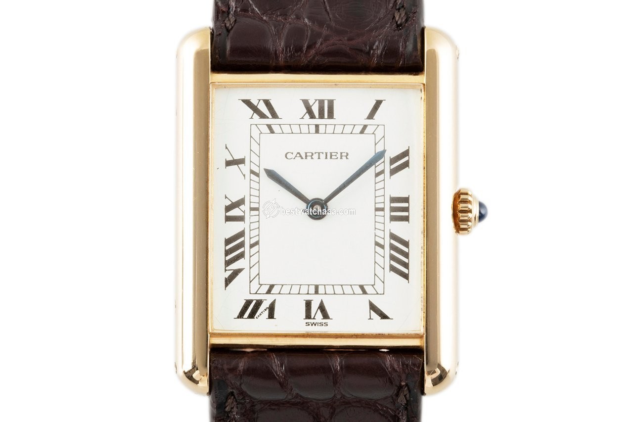 Cartier Tank Womens watch Quartz Yellow gold 8105