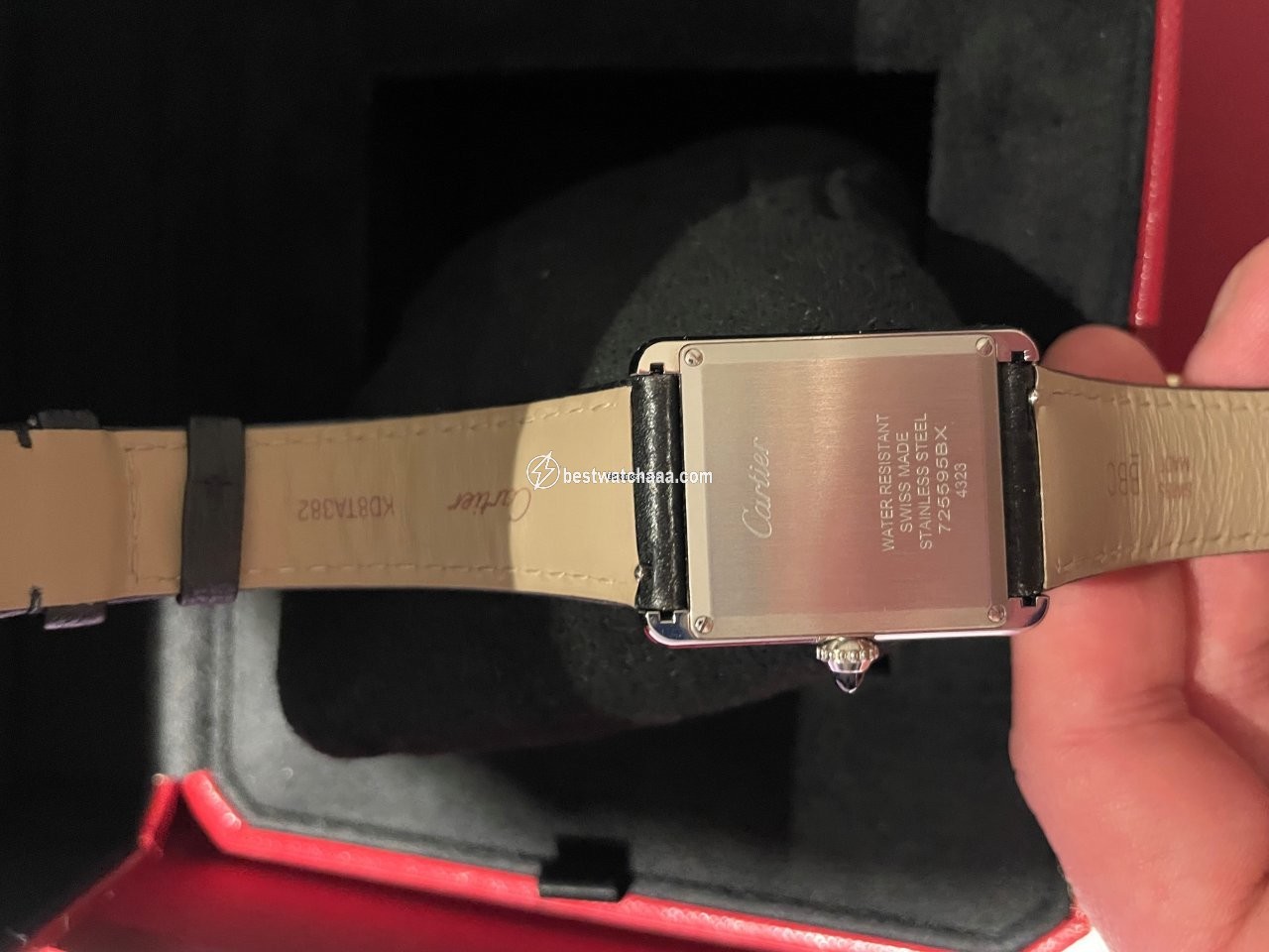 Cartier Tank Mens watch Unisex Quartz Steel WSTA0041 - gallery