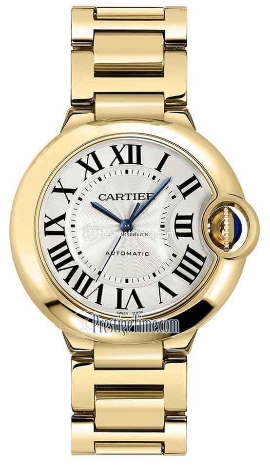 Cartier Ballon Bleu 36mm Womens watch Automatic Yellow gold wgbb0046