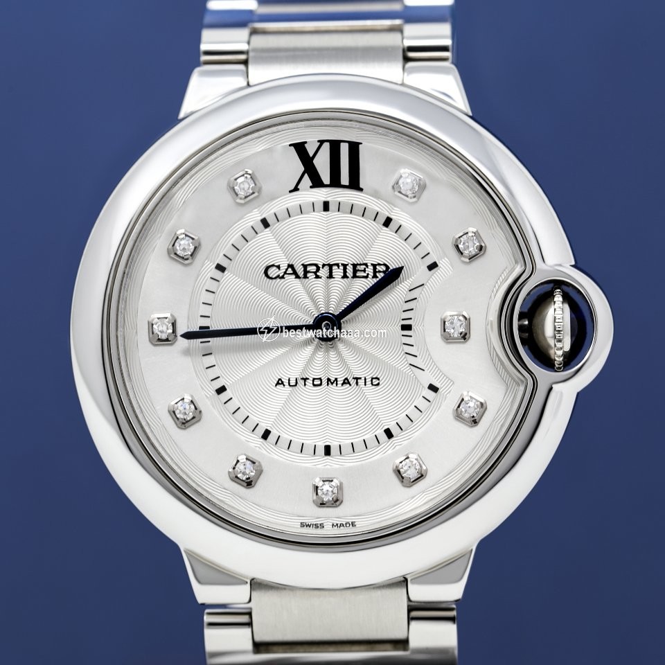 Cartier Ballon Bleu 36mm Mens watch Unisex Automatic Steel WE902075