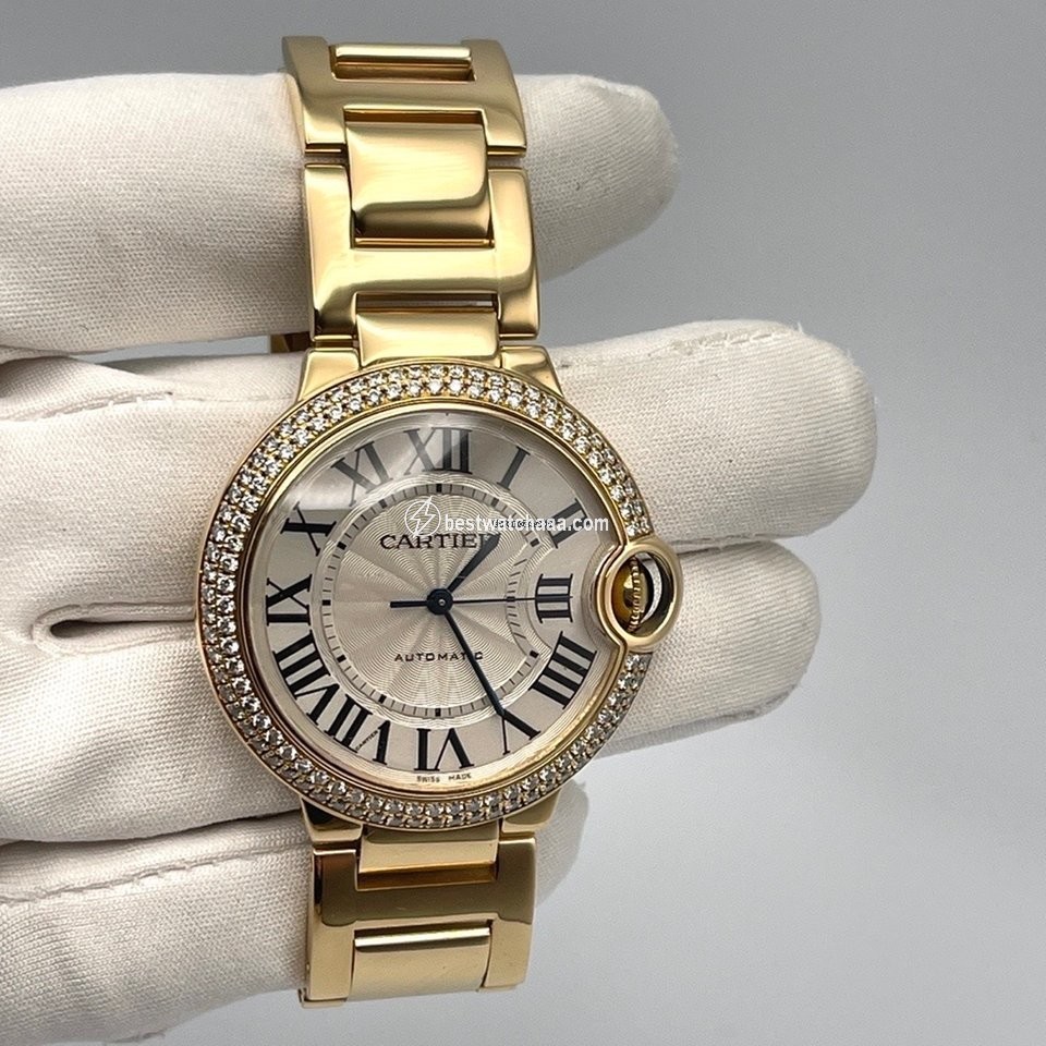 Cartier Ballon Bleu 36mm Womens watch Automatic Yellow gold we900451 - gallery