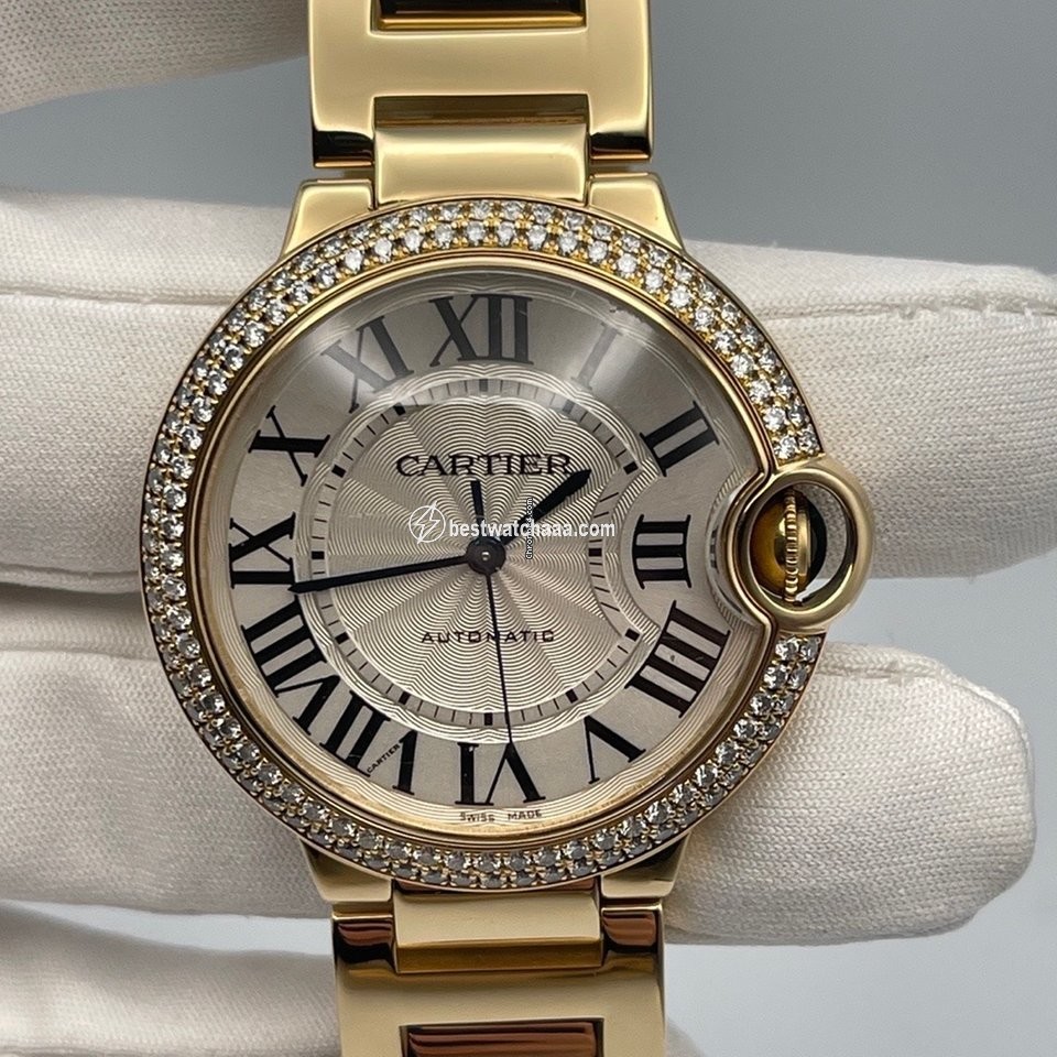 Cartier Ballon Bleu 36mm Womens watch Automatic Yellow gold we900451 - gallery