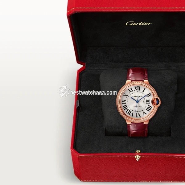 Cartier Ballon Bleu 36mm Womens watch Automatic Rose gold WJBB0034 - gallery
