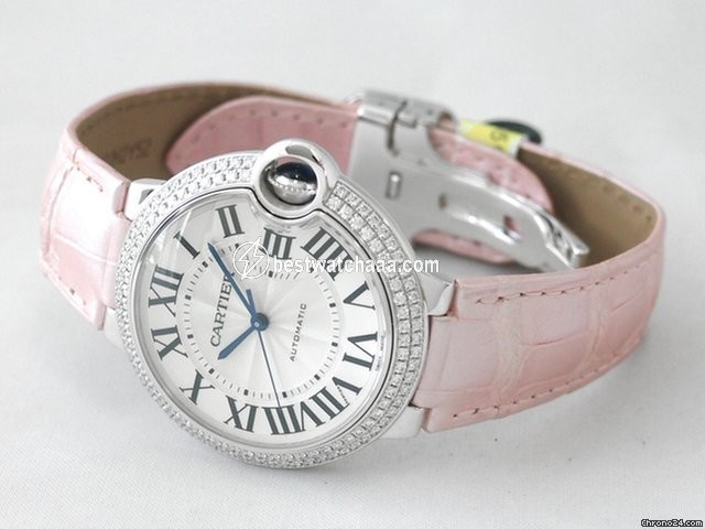 Cartier Ballon Bleu 36mm Womens watch Automatic White gold WE900651 - gallery