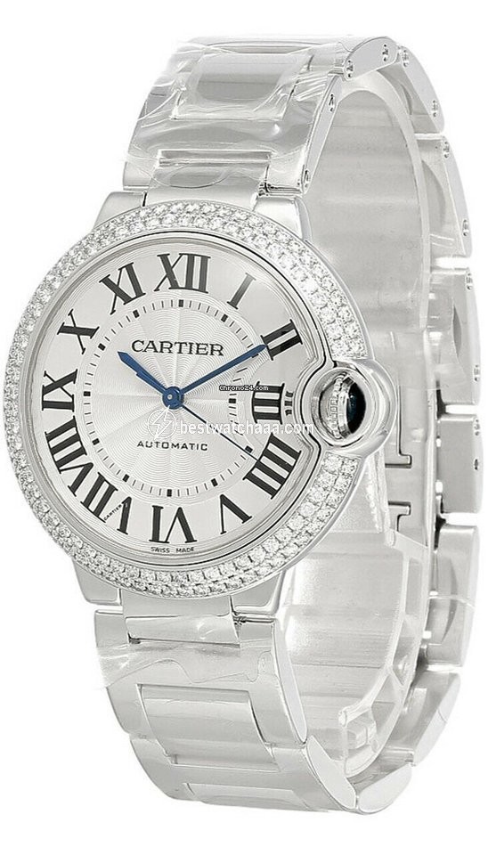 Cartier Ballon Bleu 36mm Automatic White gold WE9006Z3