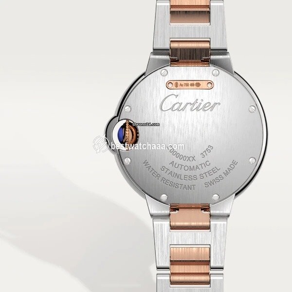 Cartier Ballon Bleu 33mm Womens watch Automatic Gold Steel W2BB0023 - gallery