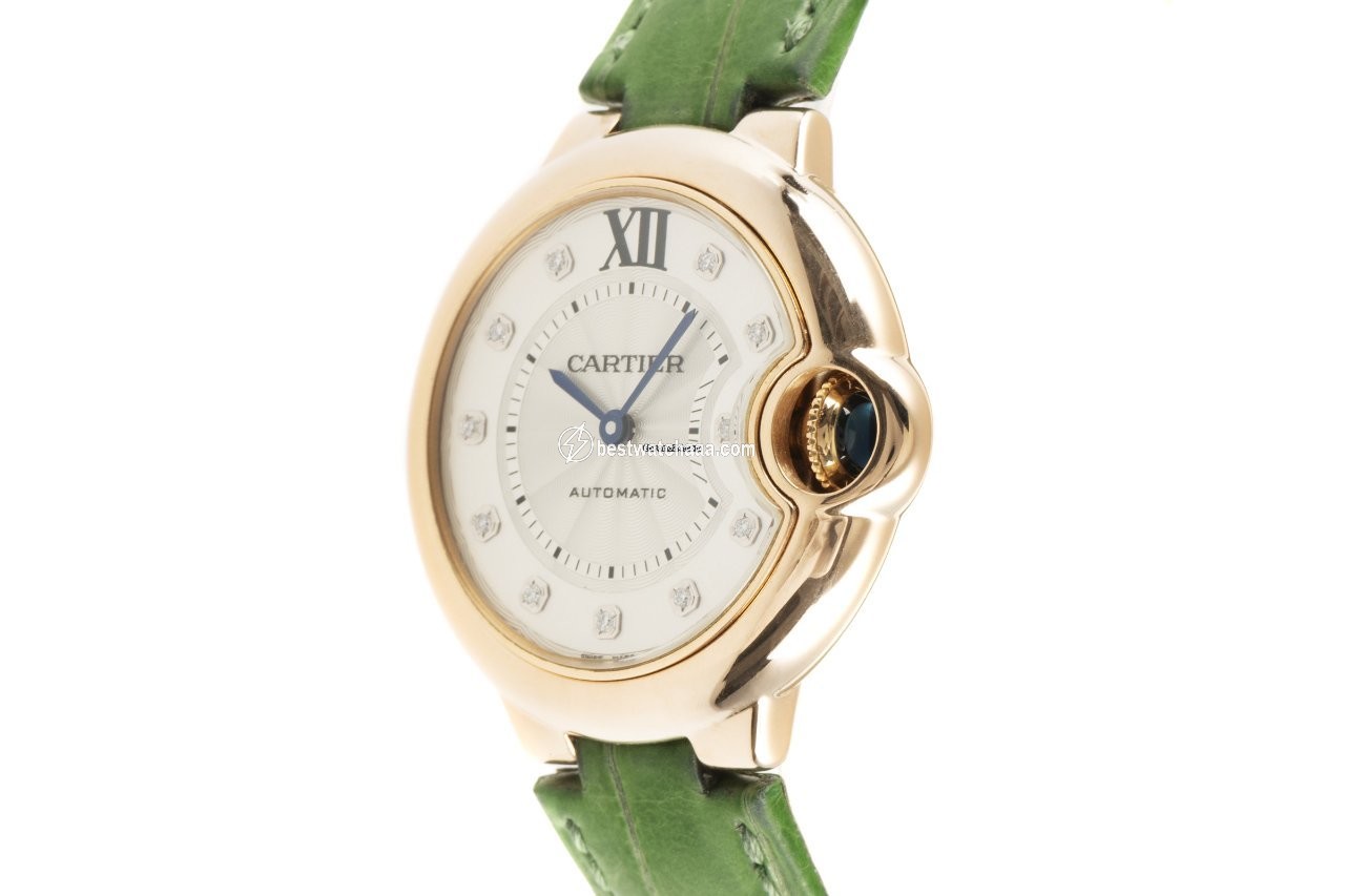 Cartier Ballon Bleu 33mm Womens watch Automatic Red gold WE902063 - gallery