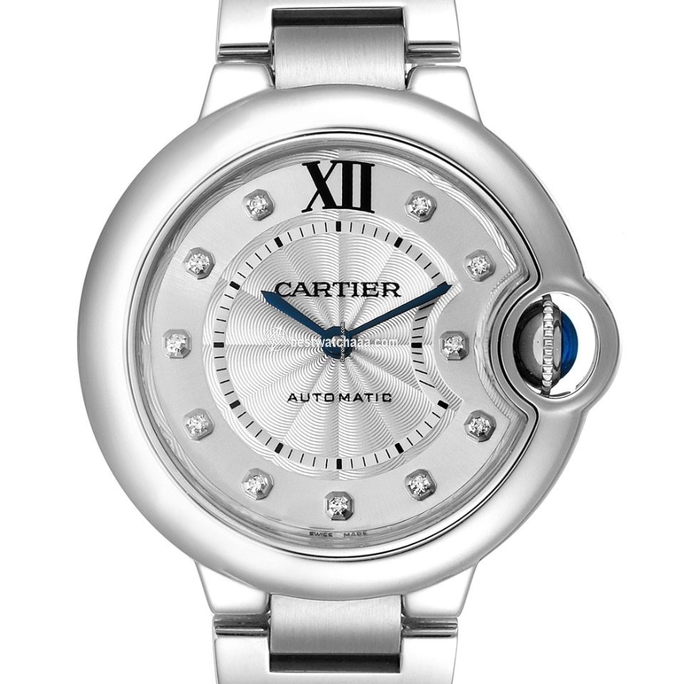 Cartier Ballon Bleu 33mm Womens watch Automatic Steel WE902074