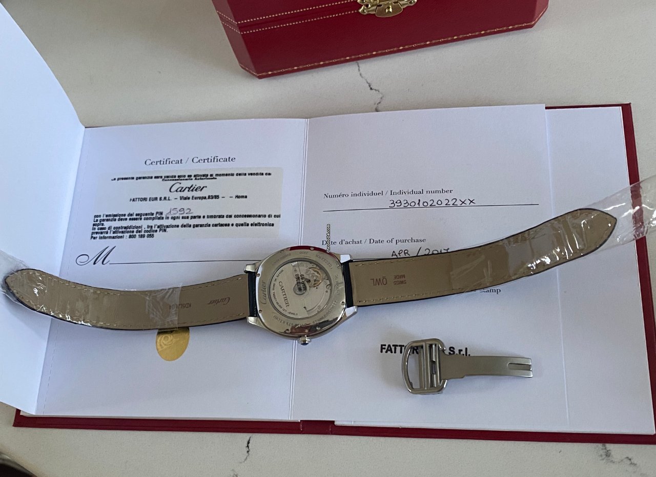 Cartier Drive de Cartier Mens watch Unisex Automatic Steel WSNM0006 - gallery