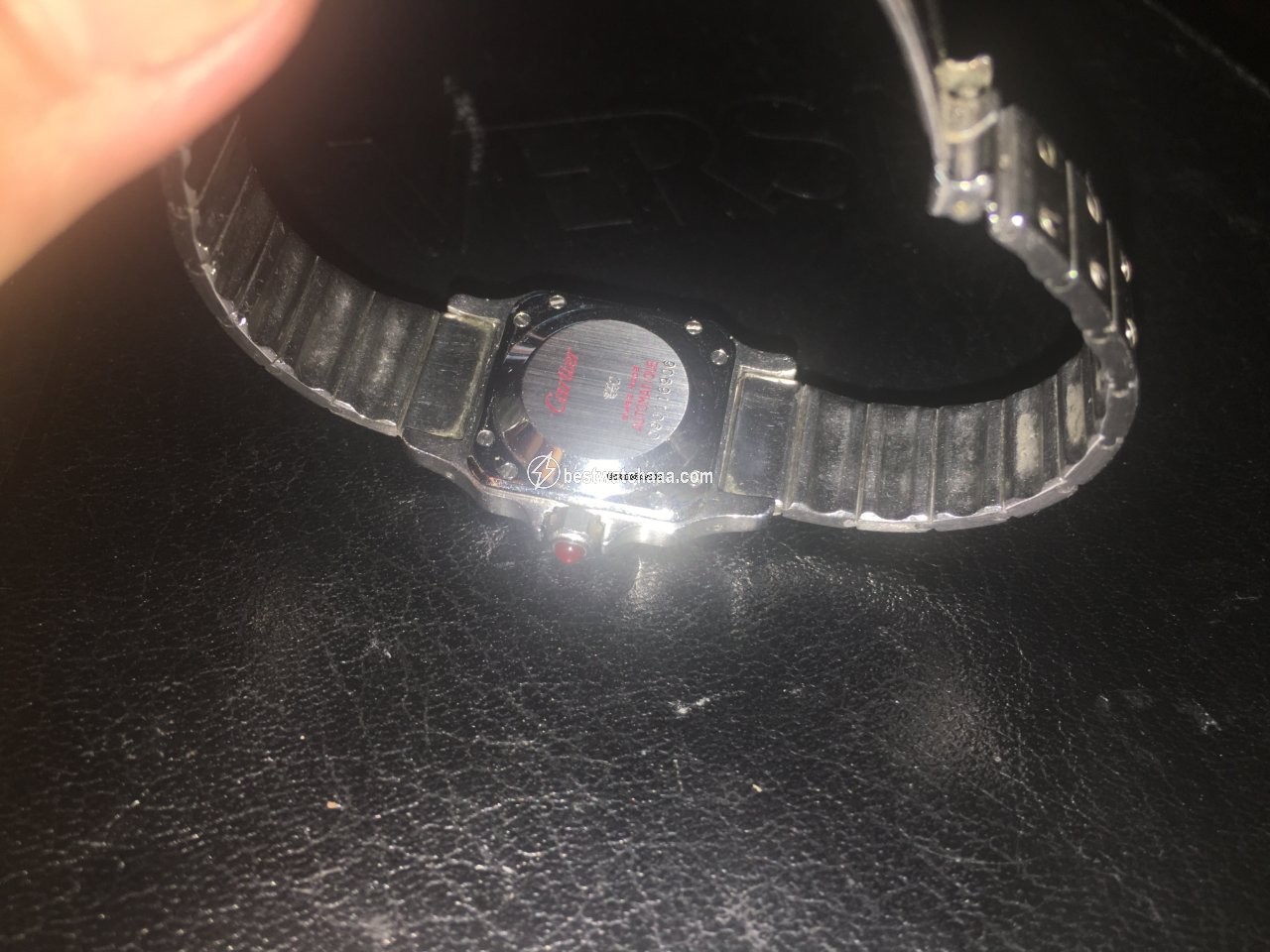 Cartier Santos Mens watch Unisex Automatic Steel 1552 - gallery