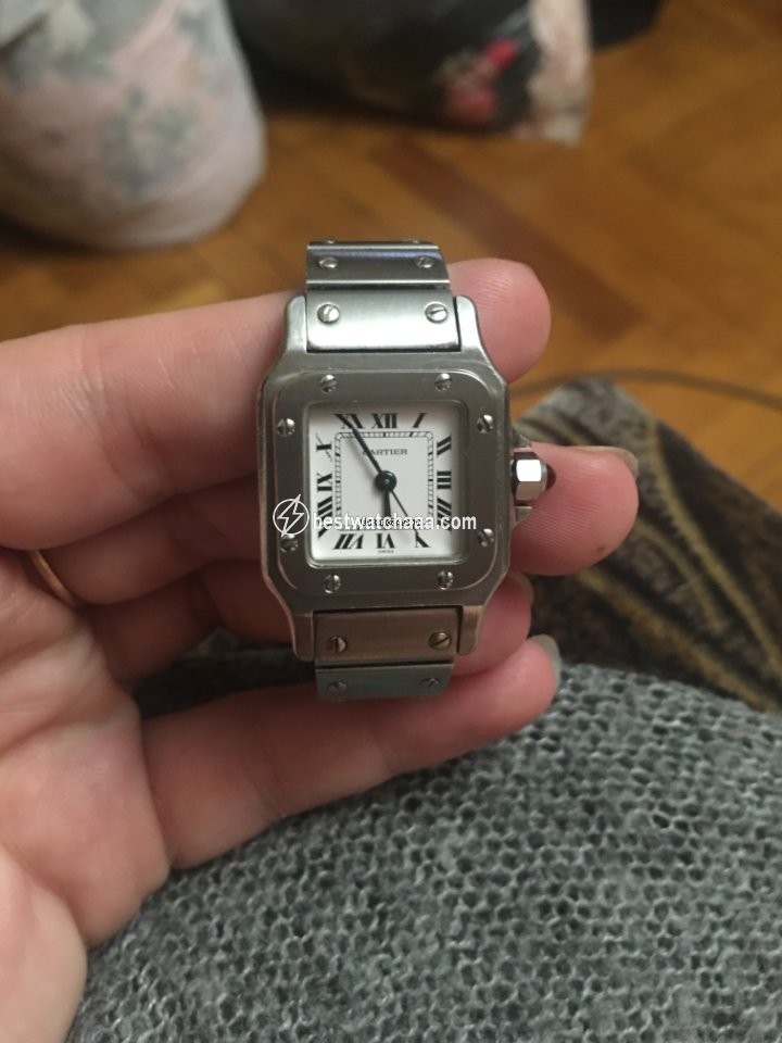 Cartier Santos Mens watch Unisex Automatic Steel 1552 - gallery