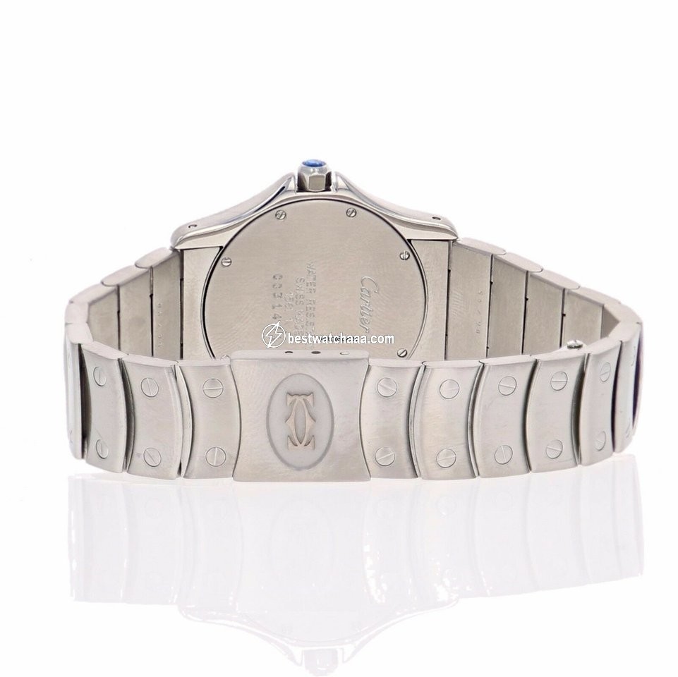 Cartier Santos Womens watch Quartz Steel 1561-1 - gallery