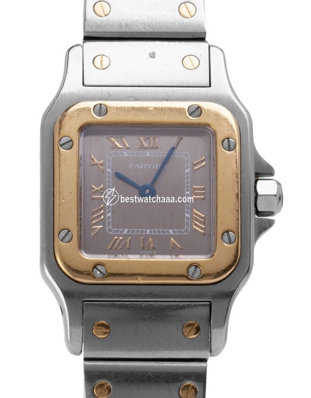 Cartier Santos Mens watch Unisex Quartz Gold Steel W20031C4 1567