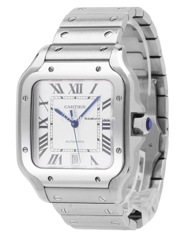 Cartier Santos Mens watch Unisex Automatic Steel WSSA0009 4072 - gallery