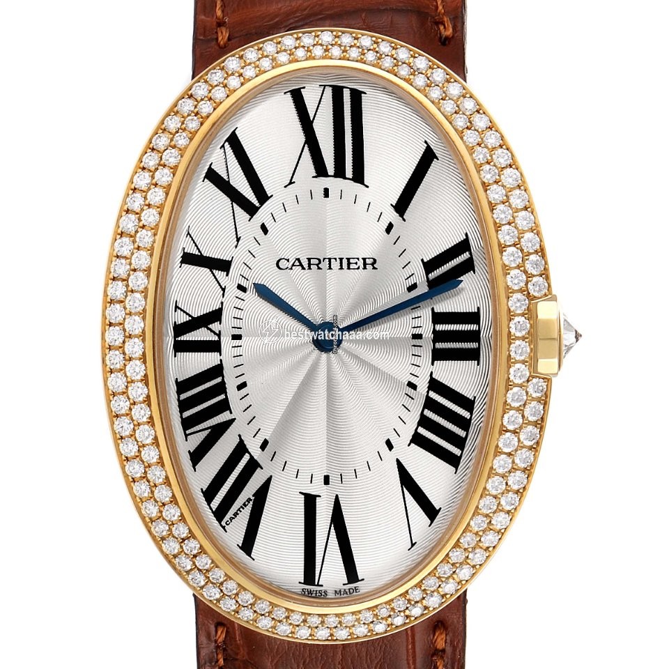 Cartier Baignoire Womens watch Manual winding Rose gold WB520005