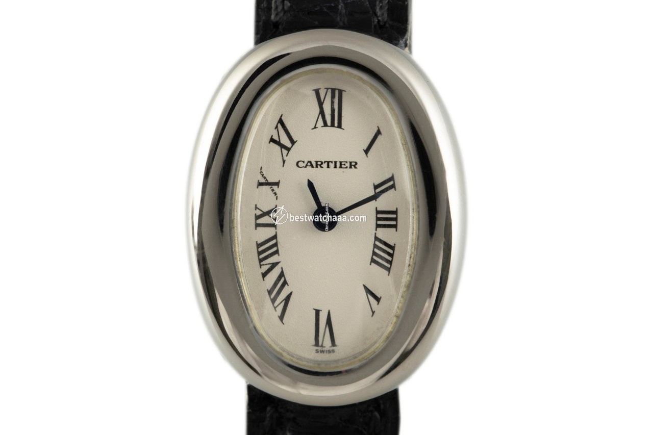 Cartier Baignoire Womens watch Quartz White gold 2369
