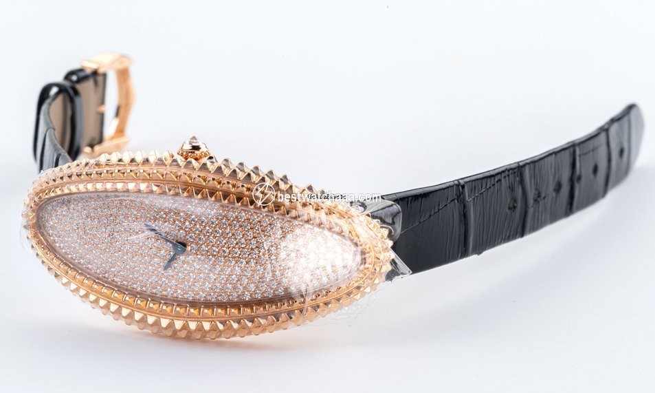 Cartier Baignoire Womens watch Manual winding Rose gold WJBA0017