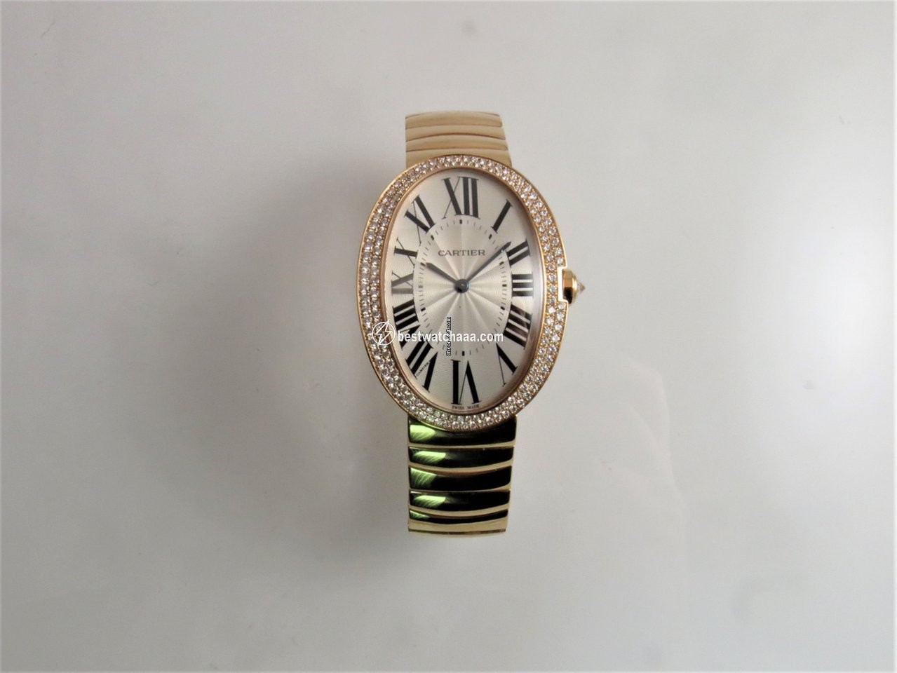 Cartier Baignoire Womens watch Manual winding Rose gold wb520003