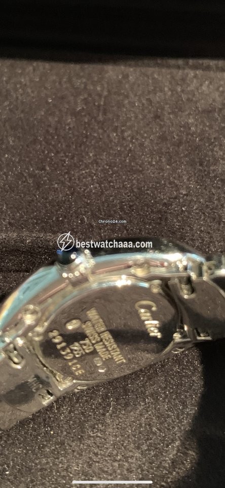 Cartier Baignoire Womens watch Quartz White gold WB520025 - gallery
