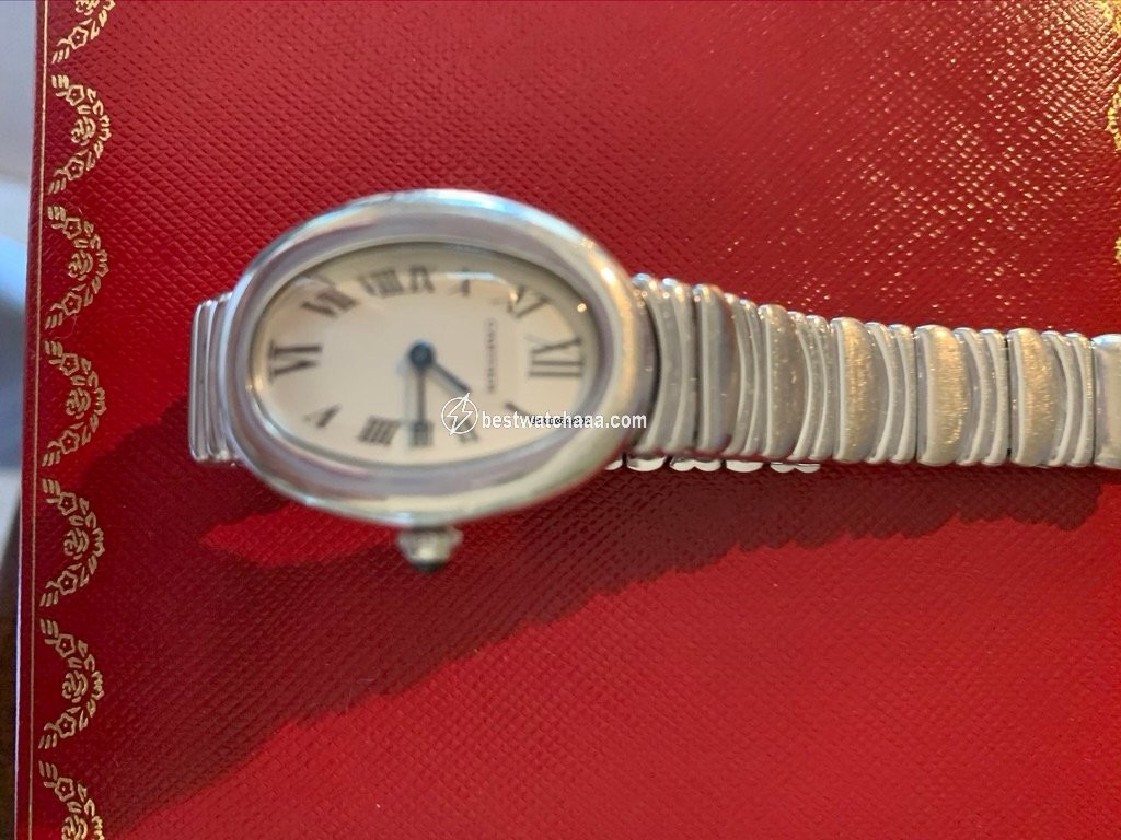 Cartier Baignoire Womens watch Quartz White gold WB520025 - gallery