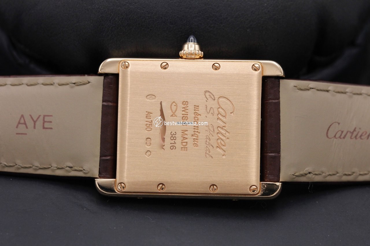 Cartier Tank Louis Cartier Rose gold WGTA001 - gallery