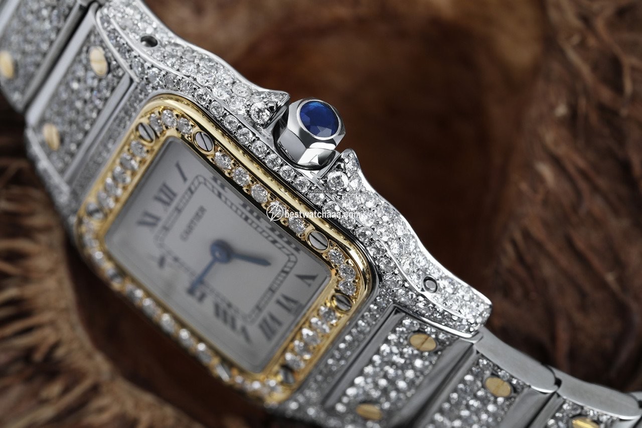 Cartier Santos Galbee Womens watch Quartz Steel W20012C4 - gallery