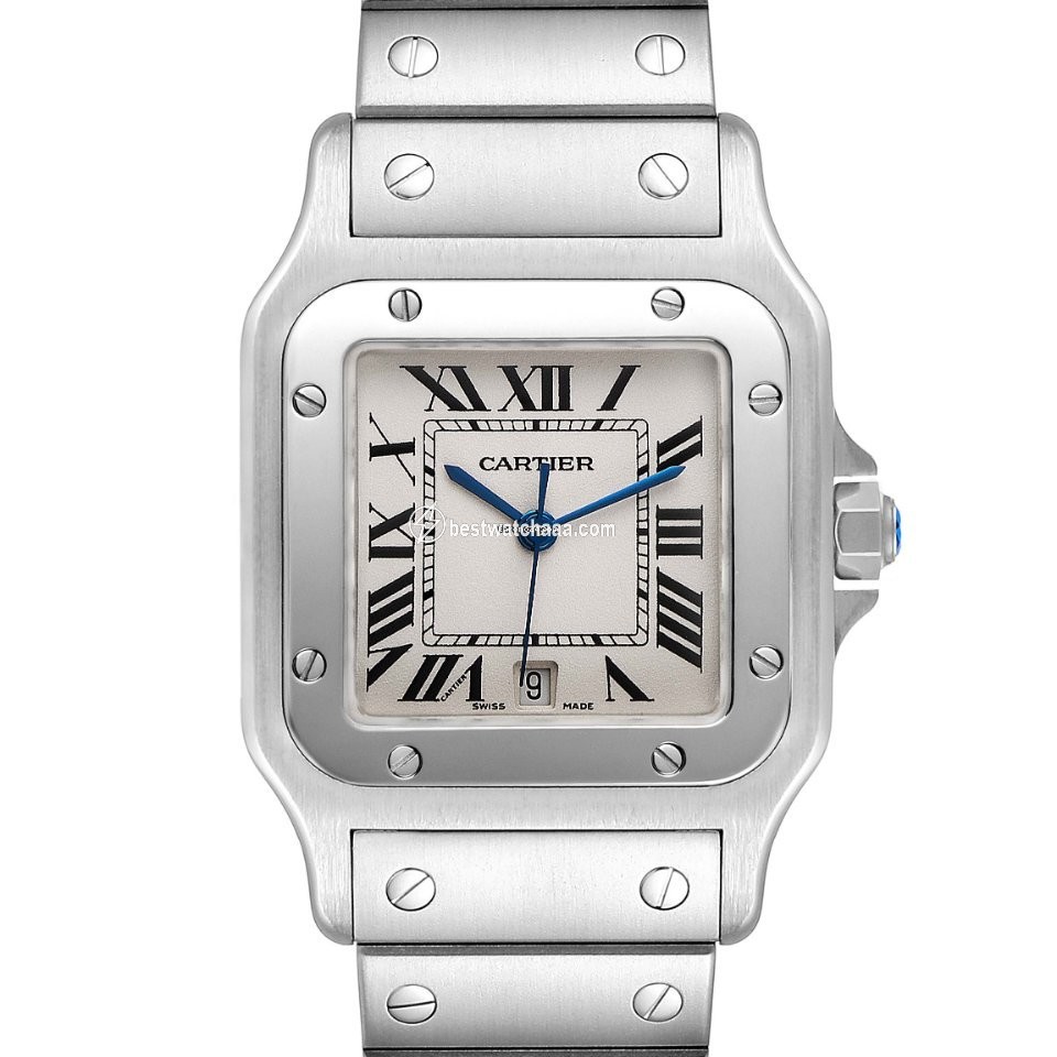Cartier Santos Galbee Mens watch Unisex Quartz Steel W20060D6 - gallery