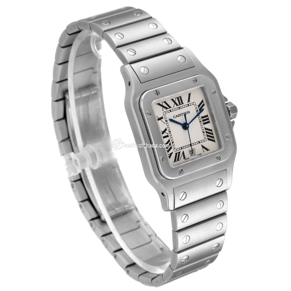 Cartier Santos Galbee Mens watch Unisex Quartz Steel W20060D6 - gallery