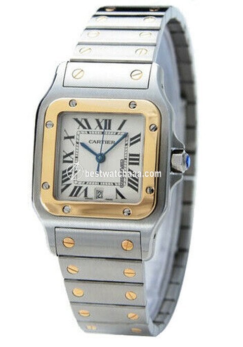 Cartier Santos Galbee Quartz Steel W20011C4