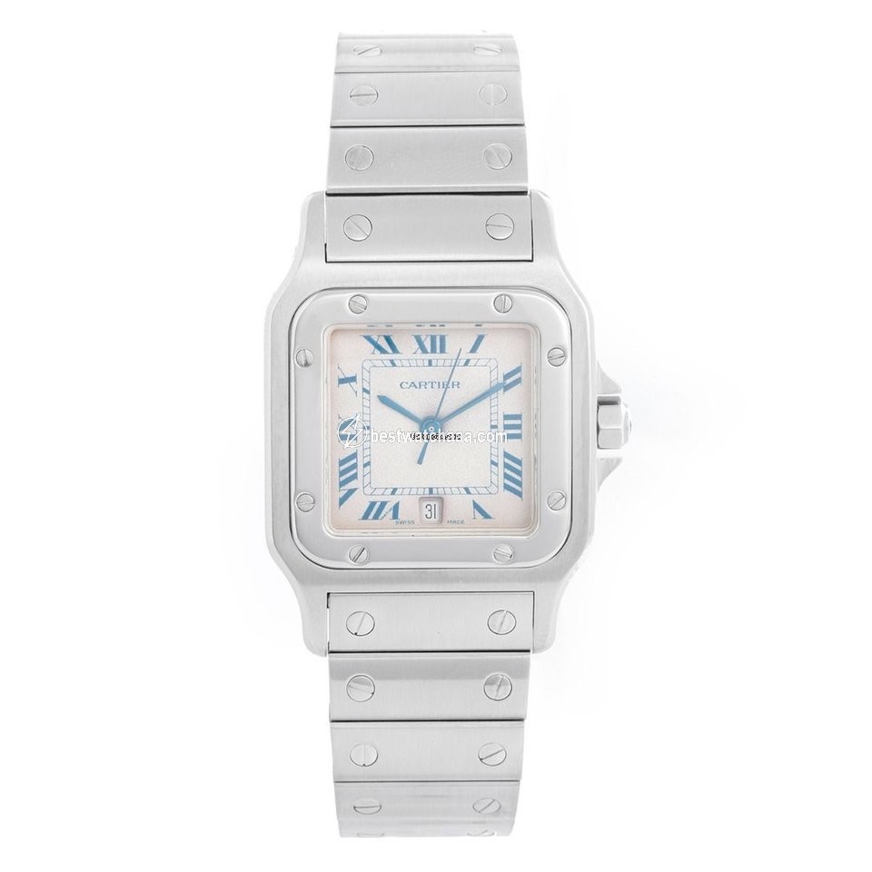 Cartier Santos Galbee Mens watch Unisex Quartz Steel W20060D6 1564