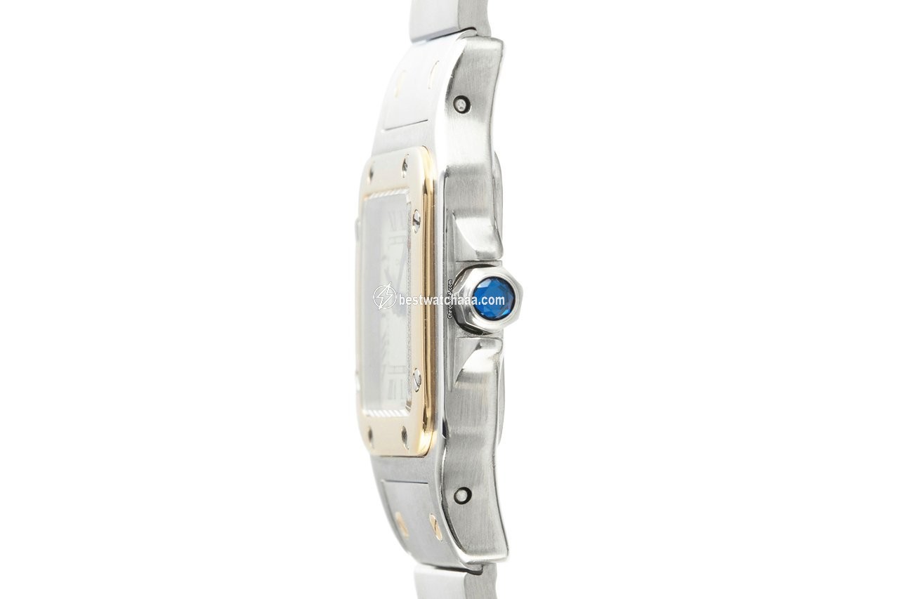Cartier Santos Galbee Womens watch Quartz Gold Steel 1057930 - gallery