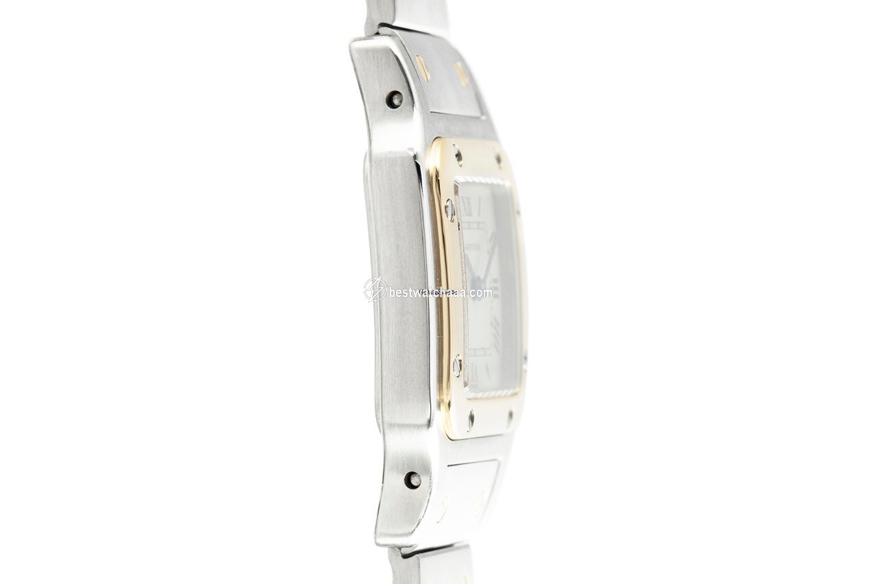 Cartier Santos Galbee Womens watch Quartz Gold Steel 1057930 - gallery