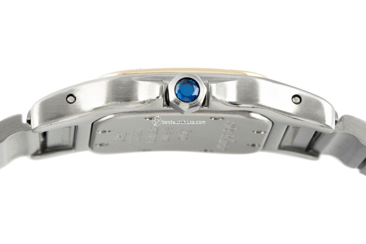 Cartier Santos Galbee Womens watch Quartz Gold Steel 1057930 - gallery