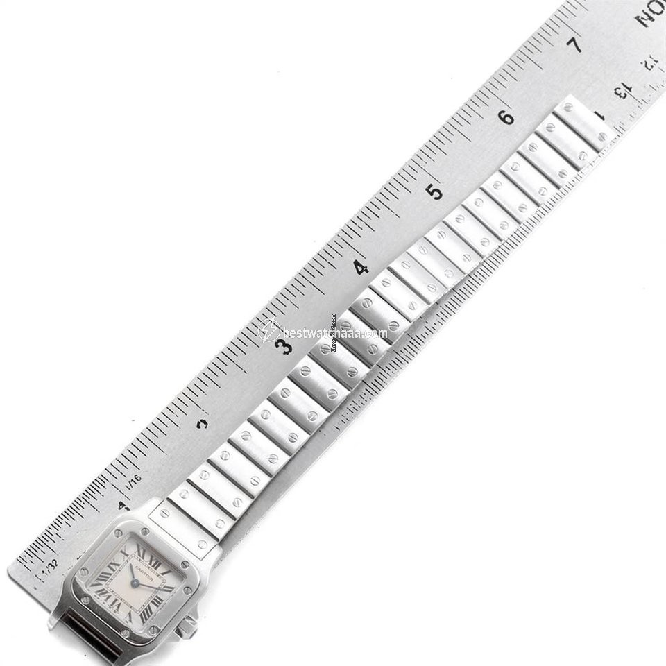 Cartier Santos Galbee Womens watch Quartz Steel W20056D6 - gallery