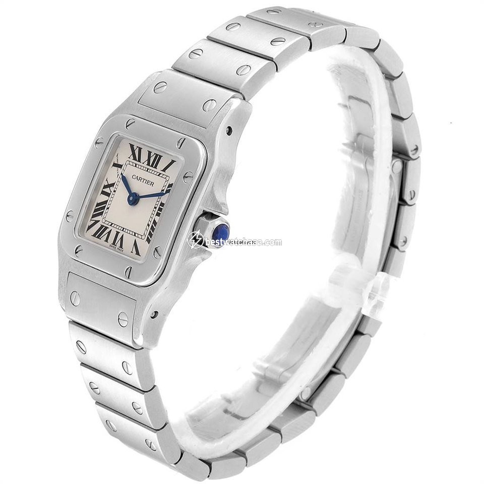 Cartier Santos Galbee Womens watch Quartz Steel W20056D6 - gallery