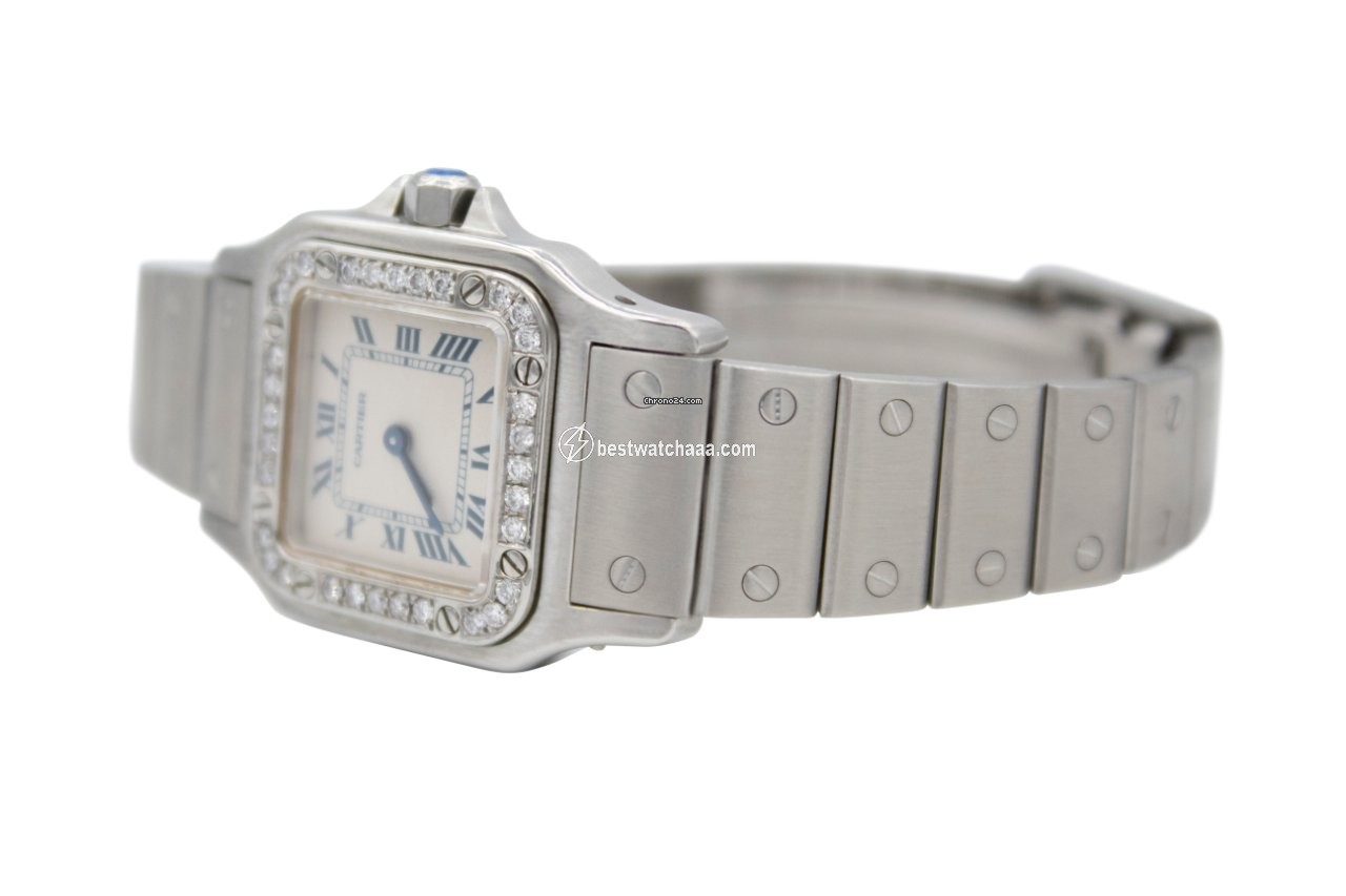 Cartier Santos Galbee Womens watch Quartz Steel 1565 - gallery