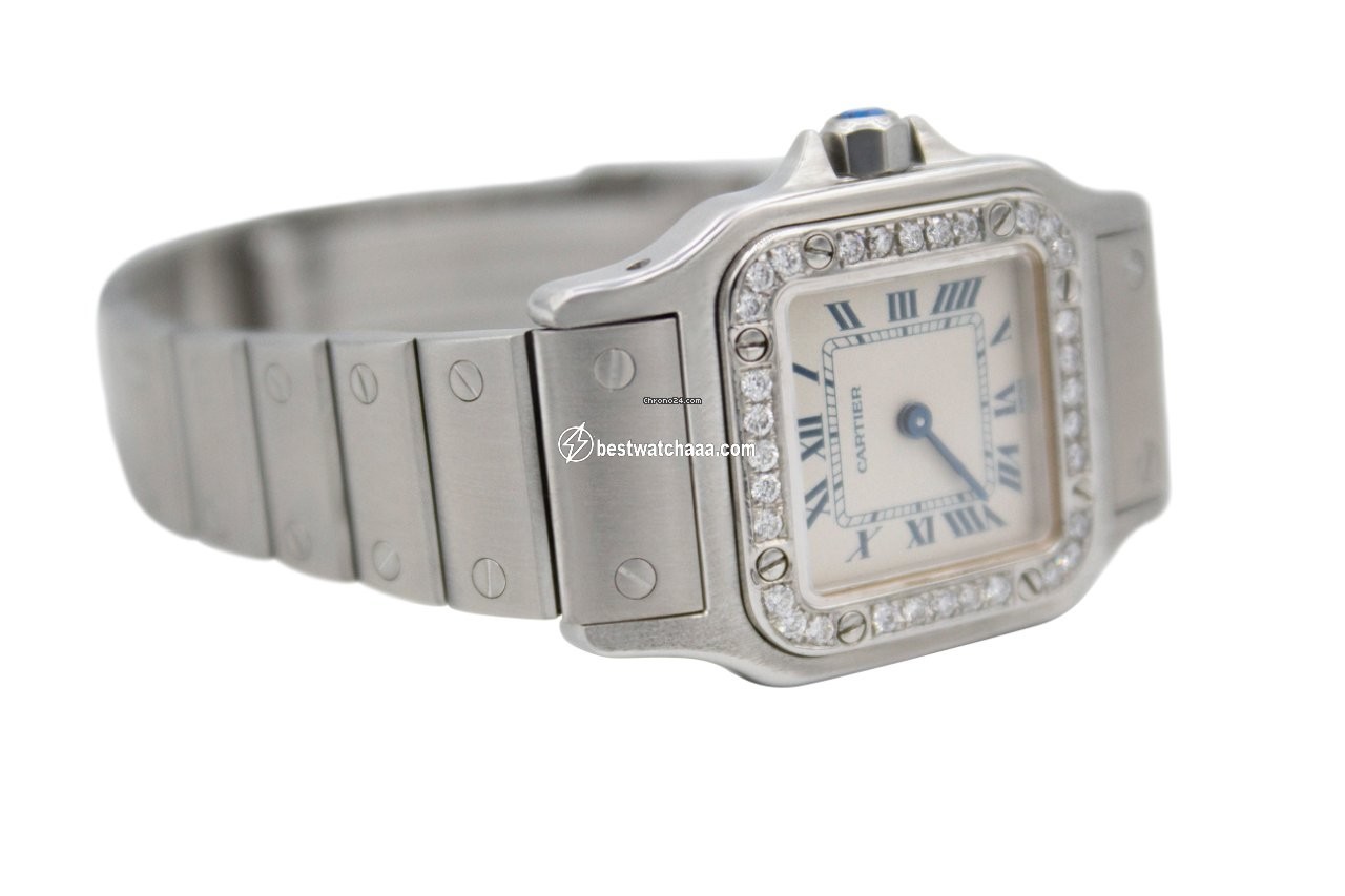 Cartier Santos Galbee Womens watch Quartz Steel 1565 - gallery