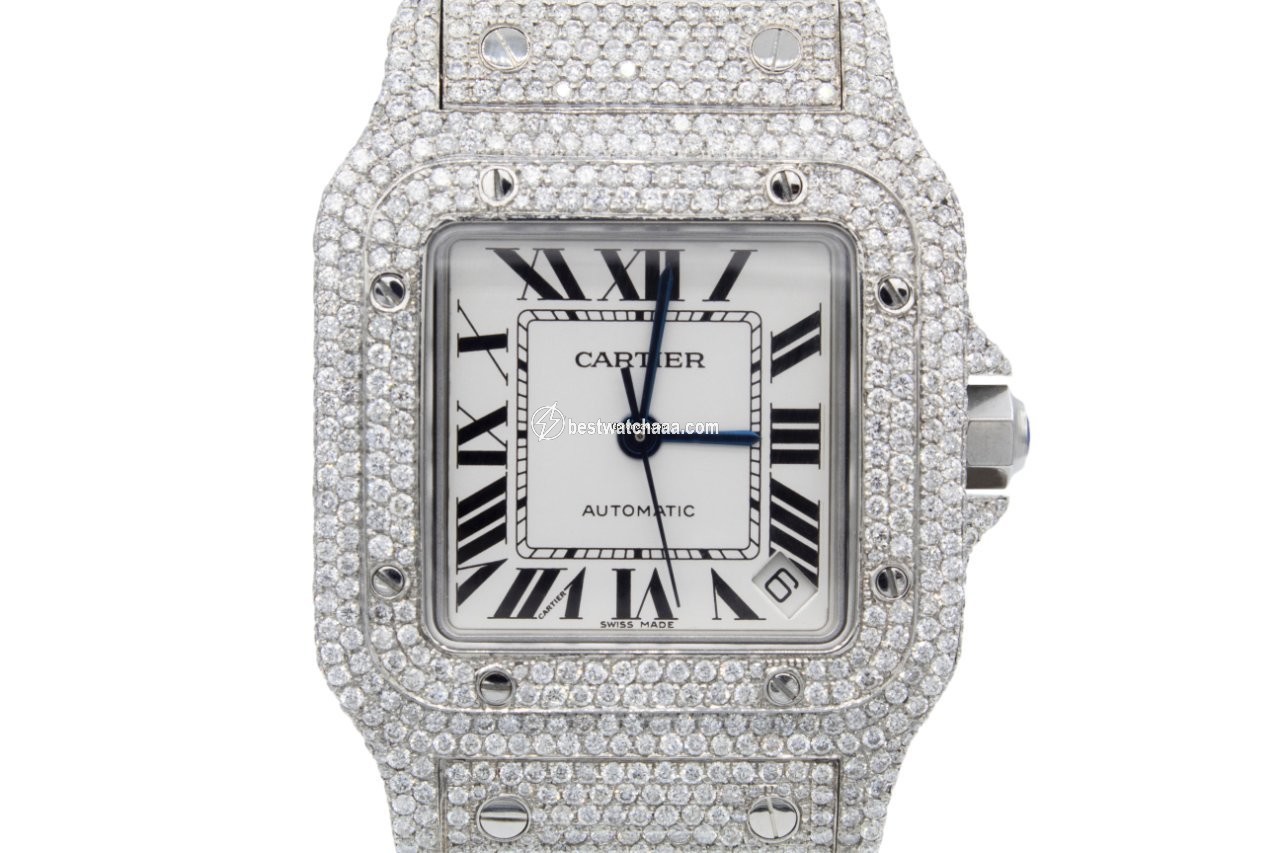 Cartier Santos Galbee Mens watch Unisex Automatic Steel 2823 - gallery