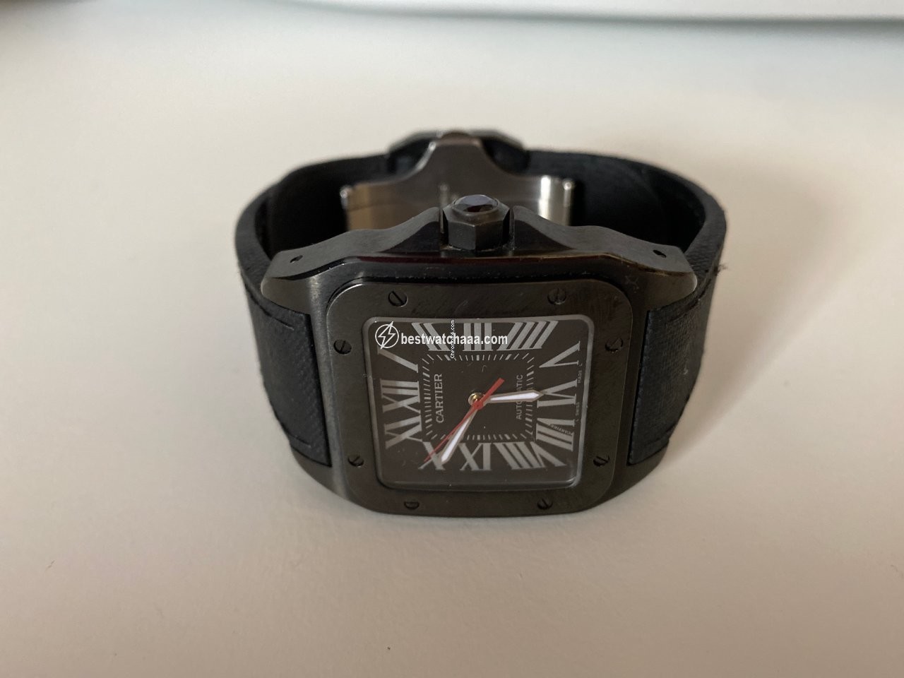 Cartier Santos 100 Mens watch Unisex Automatic Steel WSSA0006