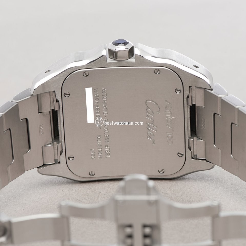 Cartier Santos 100 Mens watch Unisex Automatic Steel W200737G or 2656 - gallery