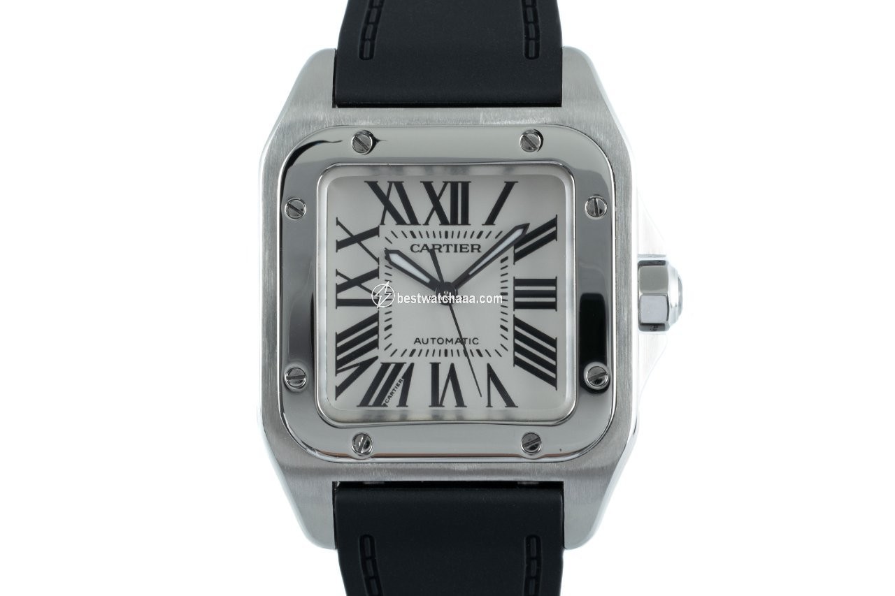 Cartier Santos 100 Mens watch Unisex Automatic Steel 2878