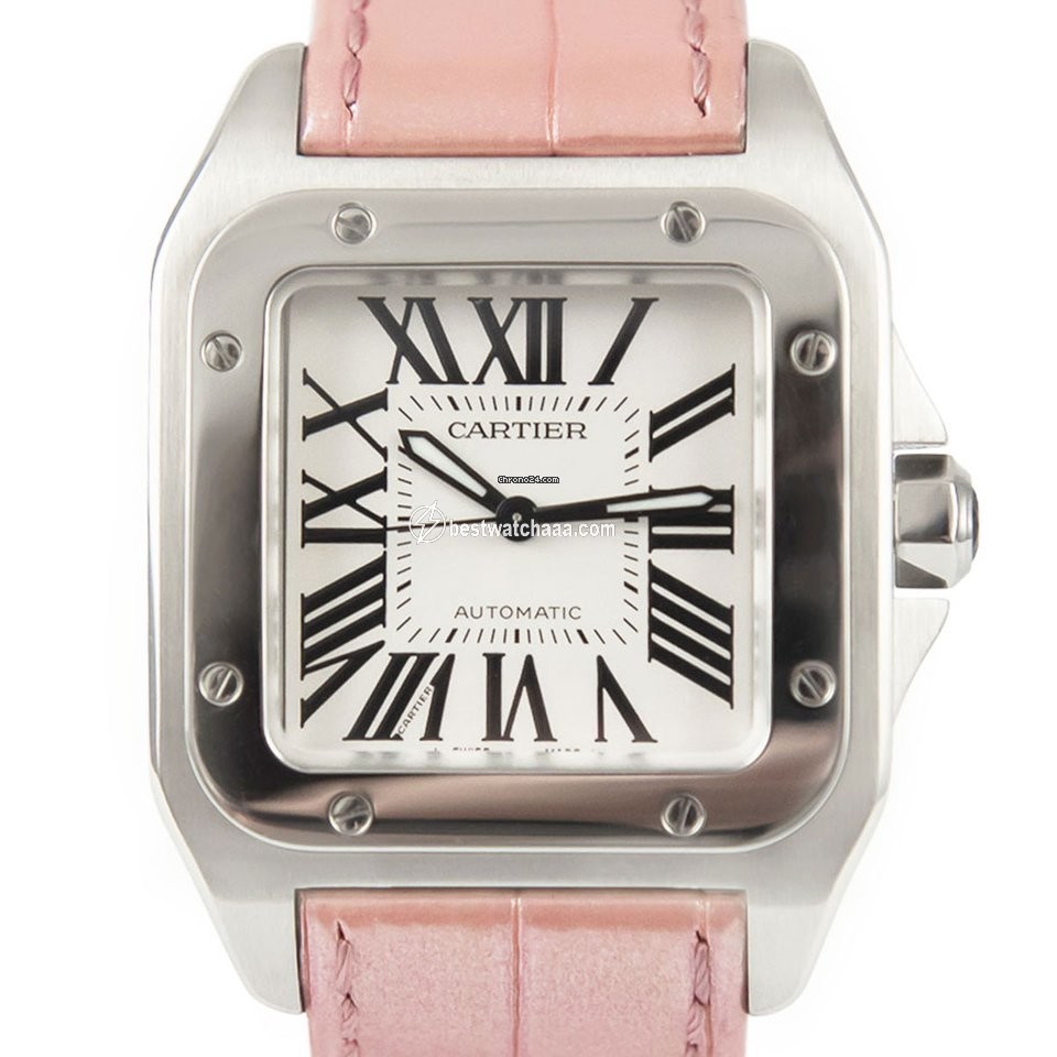 Cartier Santos 100 Womens watch Automatic Steel W20126X8