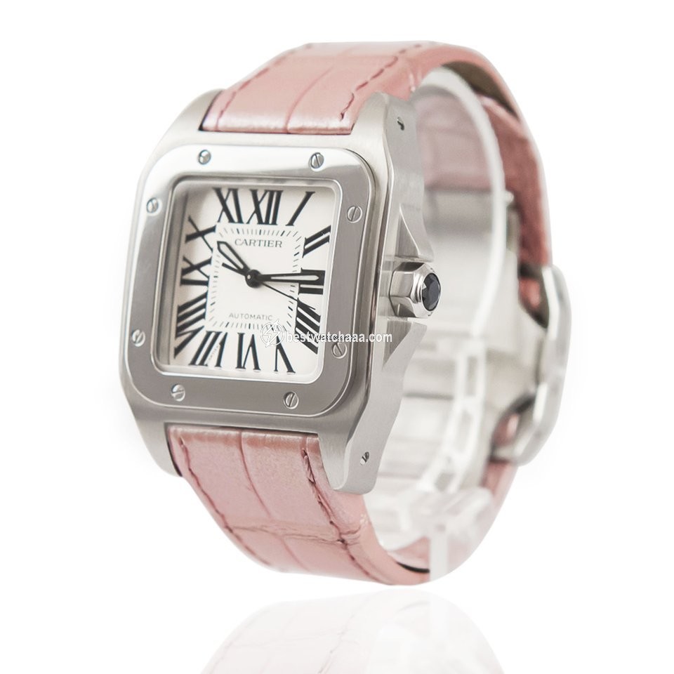 Cartier Santos 100 Womens watch Automatic Steel W20126X8 - gallery